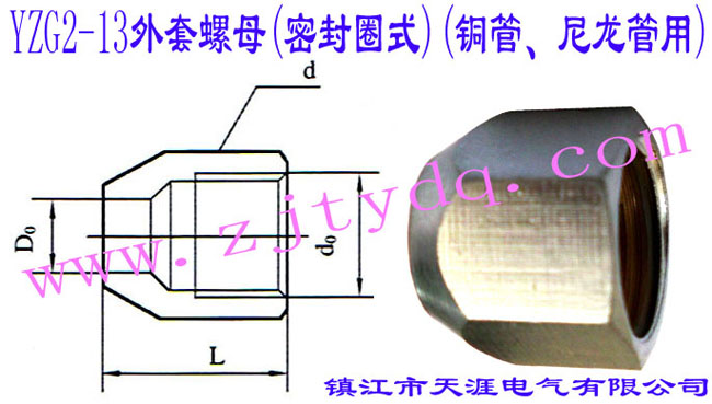YZG2-13ĸ(ܷȦʽ)(~)Outer Liner Nut